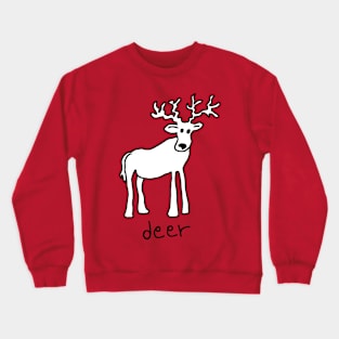 deer Crewneck Sweatshirt